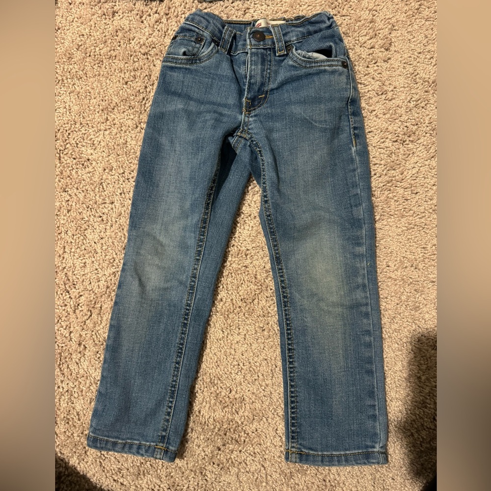 Boys Levi blue jeans